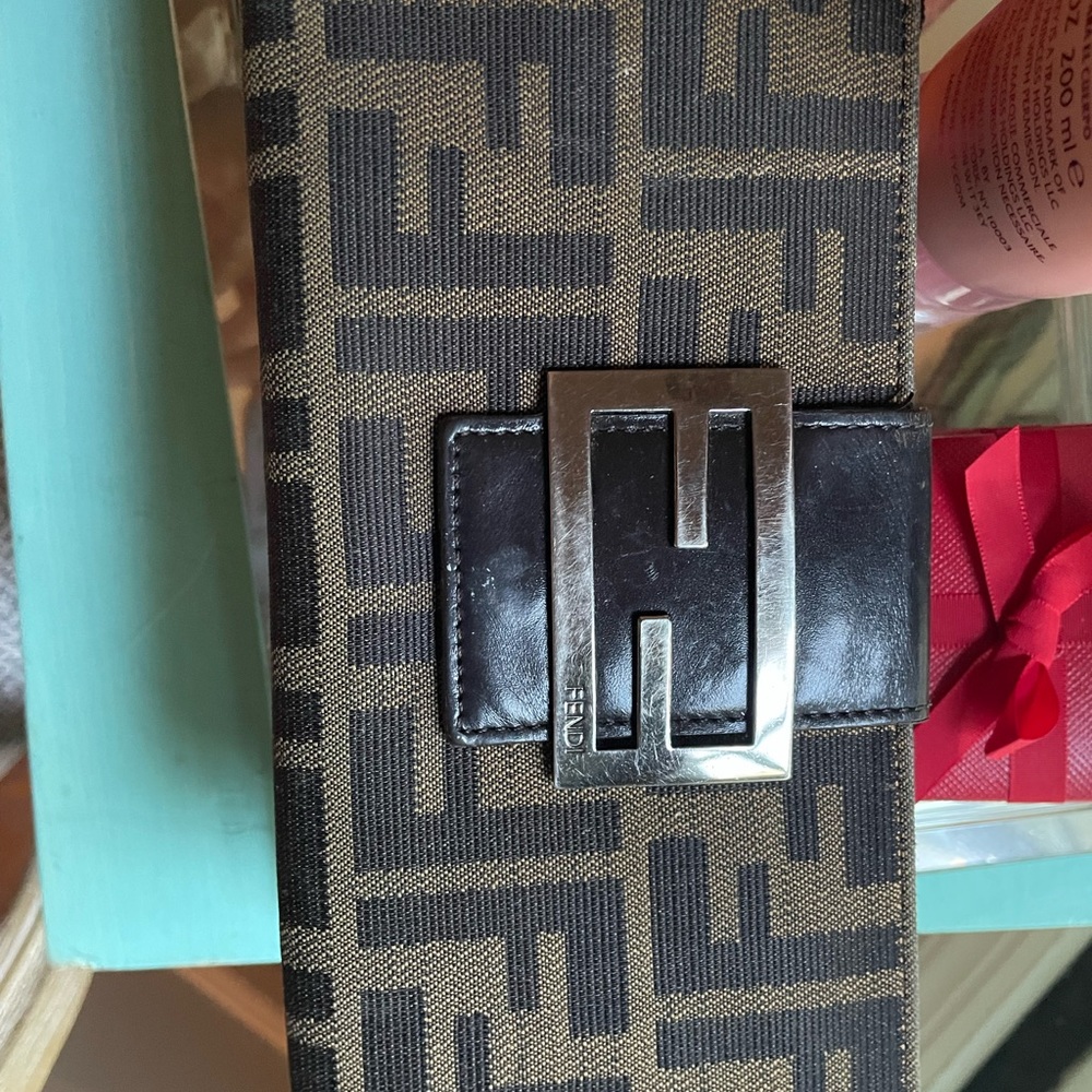 FENDI Vintage Zucca Wallet *Authentic*